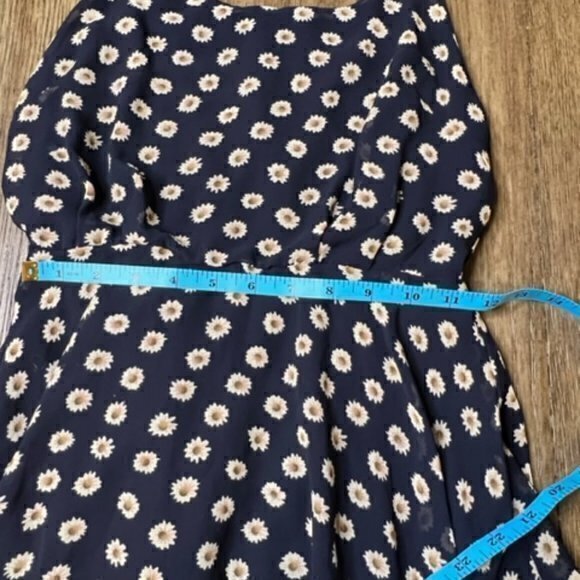 SALE!! 2 for $15 Lucca Couture Womens Size Small Navy Floral Sundress Mini‎ - Picture 4 of 12